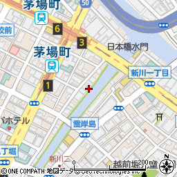 東京都中央区日本橋茅場町2丁目17周辺の地図