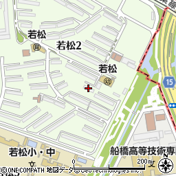 若松二丁目団地７街区４号棟周辺の地図