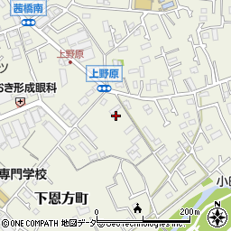 東京都八王子市下恩方町853周辺の地図