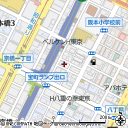東京都中央区日本橋兜町22周辺の地図