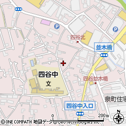 東京都八王子市四谷町619周辺の地図