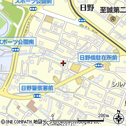 東京都日野市日野1481周辺の地図