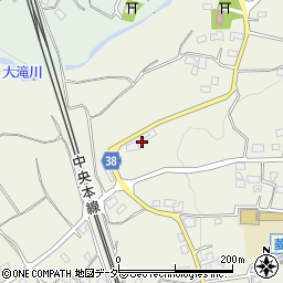 山梨県甲州市勝沼町菱山431周辺の地図