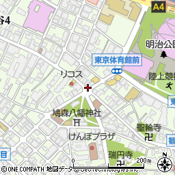 千駄ケ谷大通り商店街振興組合周辺の地図