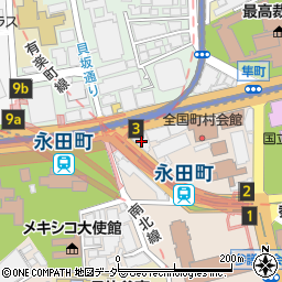 合人社東京永田町ビル周辺の地図