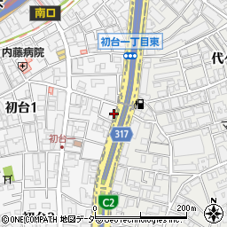 東京都渋谷区初台1丁目3周辺の地図