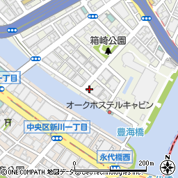 東京都中央区日本橋箱崎町9-3周辺の地図