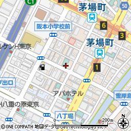 張記餃子房 茅場町店周辺の地図