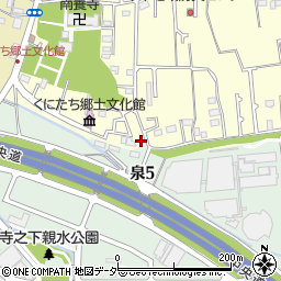 東京都国立市谷保6188-6周辺の地図