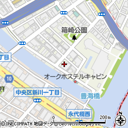 東京都中央区日本橋箱崎町9周辺の地図