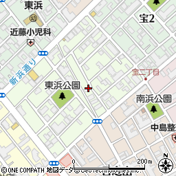 千葉県市川市入船6-7周辺の地図