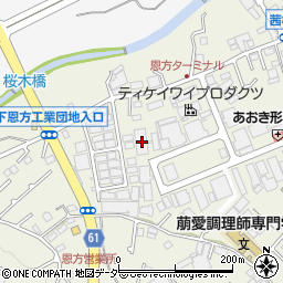 東京都八王子市下恩方町424周辺の地図