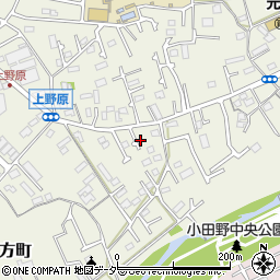 東京都八王子市下恩方町870周辺の地図