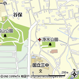 東京都国立市谷保1460-6周辺の地図