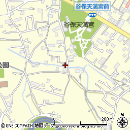 東京都国立市谷保757-7周辺の地図