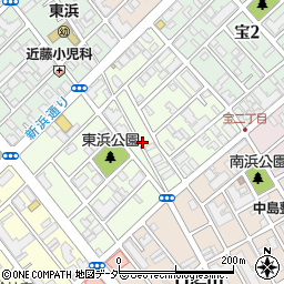 千葉県市川市入船6周辺の地図