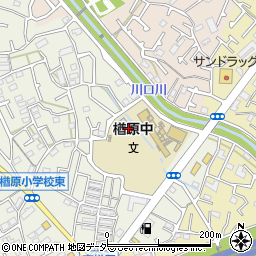 東京都八王子市楢原町1180周辺の地図