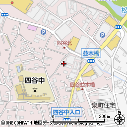 東京都八王子市四谷町615周辺の地図