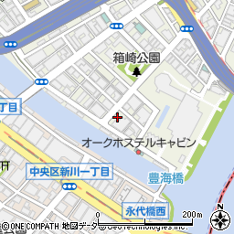 東京都中央区日本橋箱崎町9-4周辺の地図