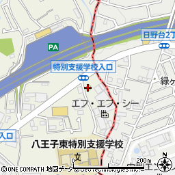 セブンイレブン八王子石川町店周辺の地図