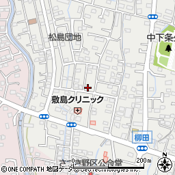 山梨県甲斐市中下条290周辺の地図