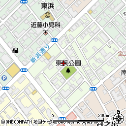 千葉県市川市入船11-19周辺の地図