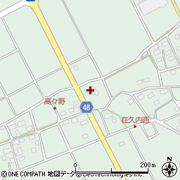 千葉県匝瑳市高1740周辺の地図
