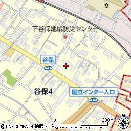 東京都国立市谷保4271周辺の地図