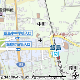飯島食堂周辺の地図