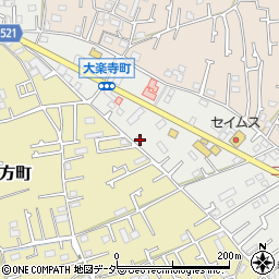 東京都八王子市大楽寺町139周辺の地図