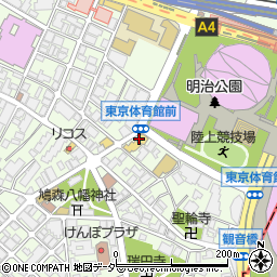 モスプレミアム千駄ヶ谷店周辺の地図