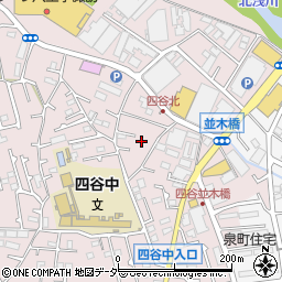 東京都八王子市四谷町622周辺の地図