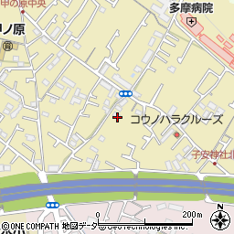 東京都八王子市中野町2222周辺の地図