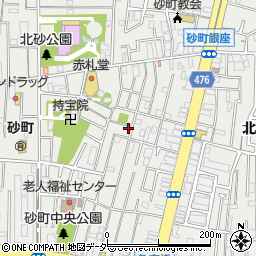 樺澤米店周辺の地図