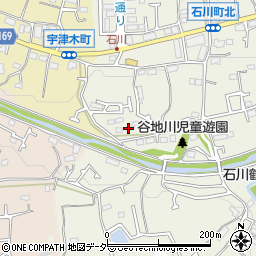 東京都八王子市石川町160周辺の地図