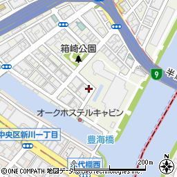タイムズ日本橋箱崎町第８駐車場周辺の地図