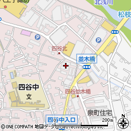 東京都八王子市四谷町614周辺の地図