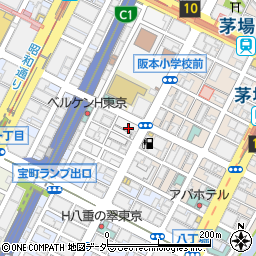 東京都中央区日本橋兜町16周辺の地図