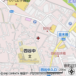 東京都八王子市四谷町623周辺の地図
