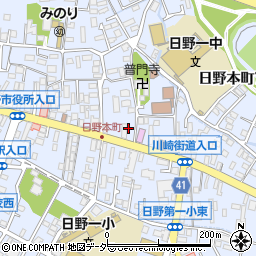 中島寝具店本店周辺の地図