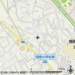 東京都八王子市楢原町1079周辺の地図