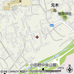 東京都八王子市下恩方町687周辺の地図