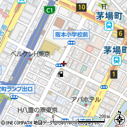五島伊勢丸 茅場町店周辺の地図