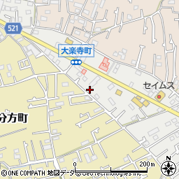 東京都八王子市大楽寺町138周辺の地図