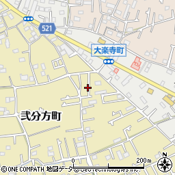 東京都八王子市弐分方町56周辺の地図