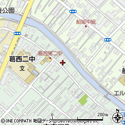 東京都江戸川区宇喜田町1490周辺の地図