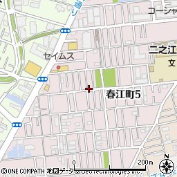 東京都江戸川区春江町5丁目15周辺の地図