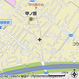 東京都八王子市中野町周辺の地図
