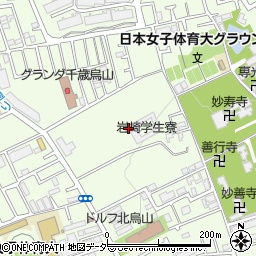 東京都世田谷区北烏山7丁目周辺の地図