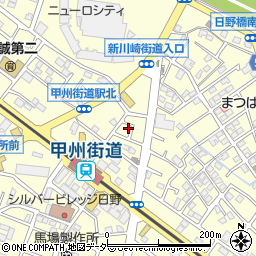 東京都日野市日野1151周辺の地図